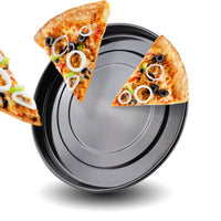 Stillstern Pizzablech rund Antihaftbeschichtet (32cm) für Minibacköfen und Öfen