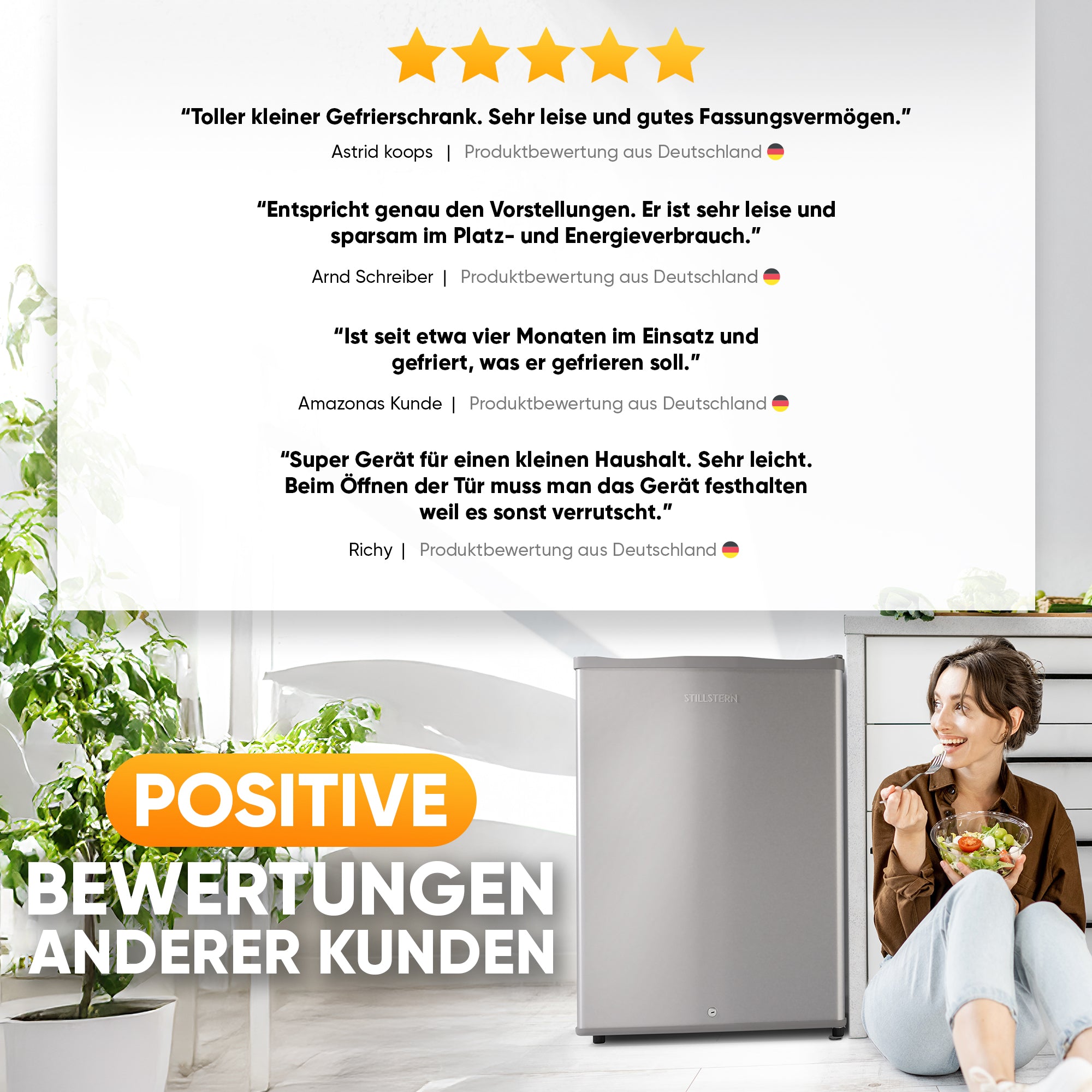 Mini-Gefrierschrank 42 L