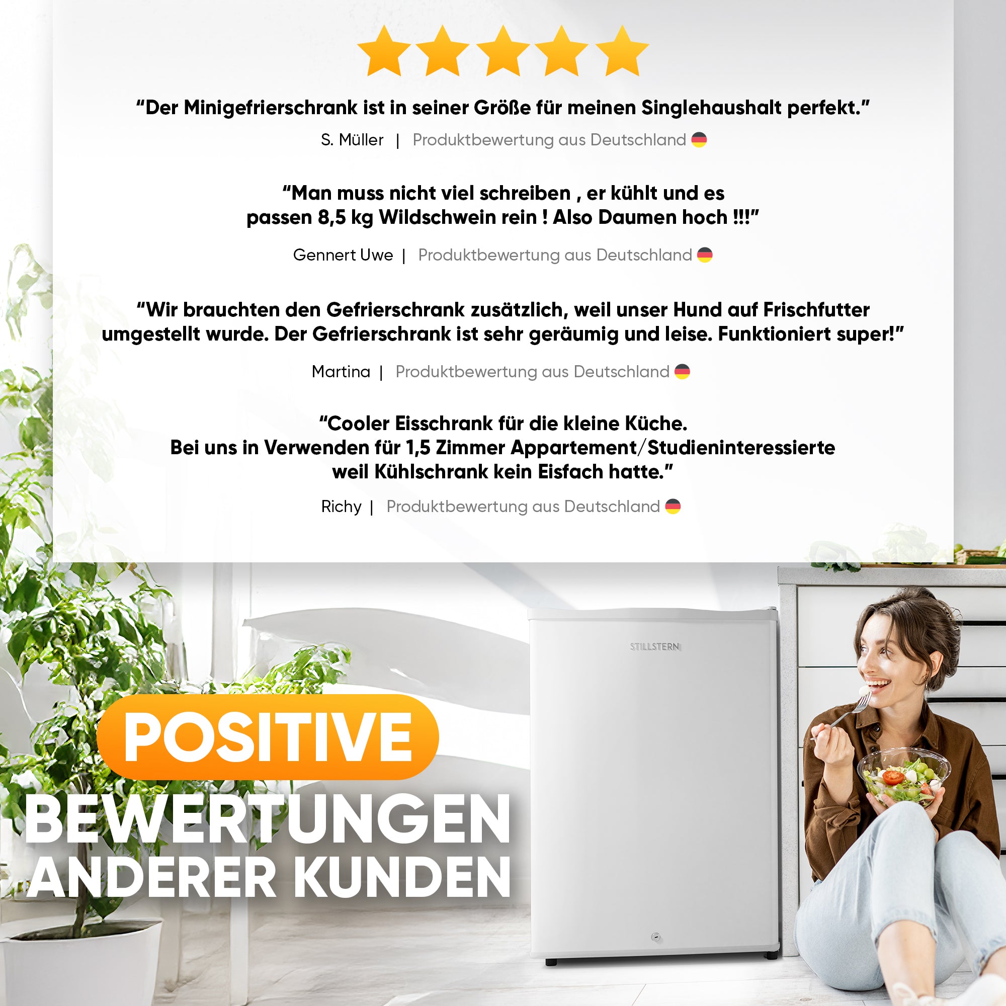 Mini-Gefrierschrank 42 L