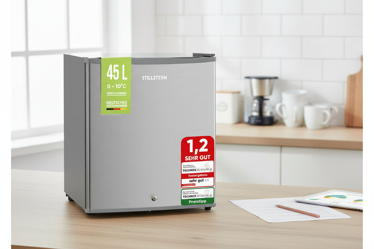 Stillstern Mini-Kühlschrank 45L im Test bei Technikzuhause