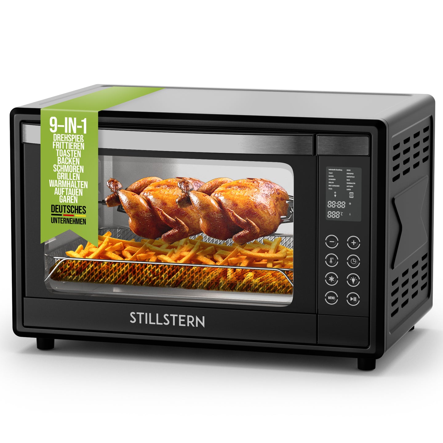 Mini-Backofen mit Umluft - Digital 45 L