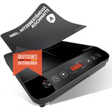 Induktionskochplatte 2100 W – 1 Zone, Timer, Touch