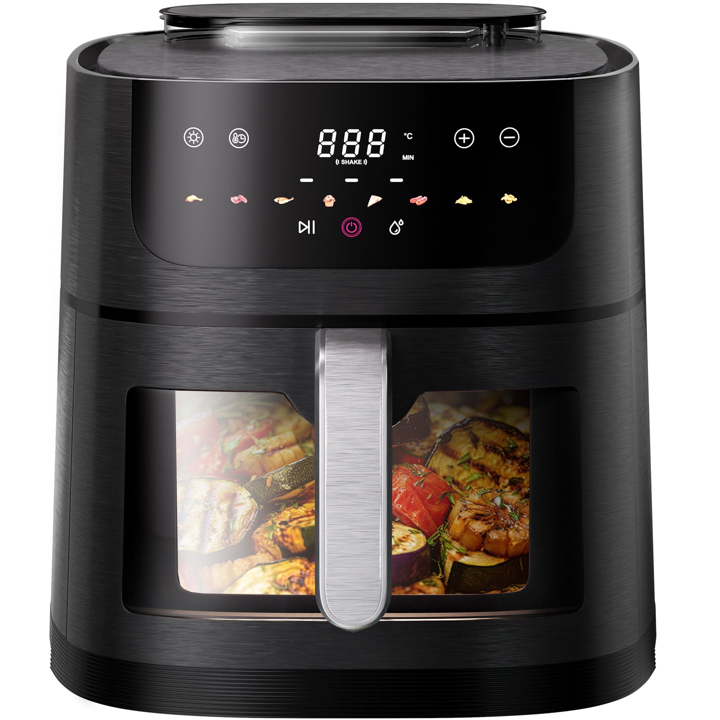 Heißluftfritteuse 8 L – digital, Dampf-Funktion, 1800 W