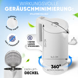 Wasserkocher Digital 1,7 L mit Temperaturwahl