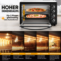 Mini-Backofen mit Umluft - Mechanisch 45 L