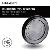 Stillstern Pizzablech rund Antihaftbeschichtet (32cm) für Minibacköfen und Öfen