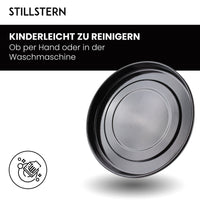 Stillstern Pizzablech rund Antihaftbeschichtet (32cm) für Minibacköfen und Öfen