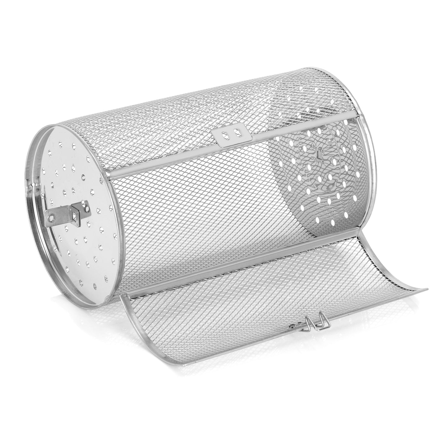 Stillstern Edelstahl Grillkorb für Minibackofen Bratenkorb - 14cm Ø