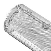 Stillstern Edelstahl Grillkorb für Minibackofen Bratenkorb - 14cm Ø