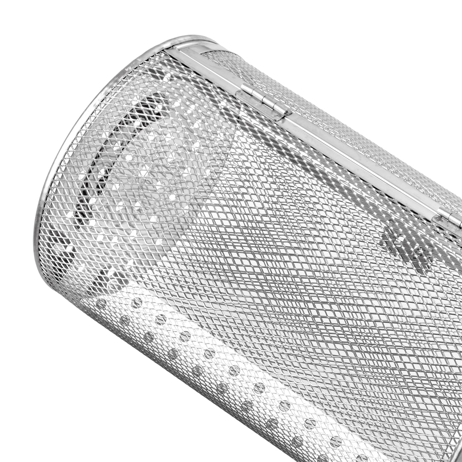 Stillstern Edelstahl Grillkorb für Minibackofen Bratenkorb - 14cm Ø