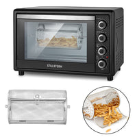 Stillstern Edelstahl Grillkorb für Minibackofen Bratenkorb - 14cm Ø