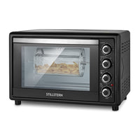 Stillstern Edelstahl Grillkorb für Minibackofen Bratenkorb - 14cm Ø