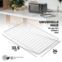 Grillrost für Stillstern 25L Minibackofen (geeignet für: MB25-MX 2G - 1190)
