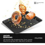 Backblech für Stillstern 45L Minibackofen MB45-LED 2G (1101), MB45-MX 2G (1176) & MB45-KP 2G (1485) – Gerade Oberfläche