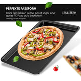 Backblech für Stillstern 45L Minibackofen MB45-LED 2G (1101), MB45-MX 2G (1176) & MB45-KP 2G (1485) – Gerade Oberfläche