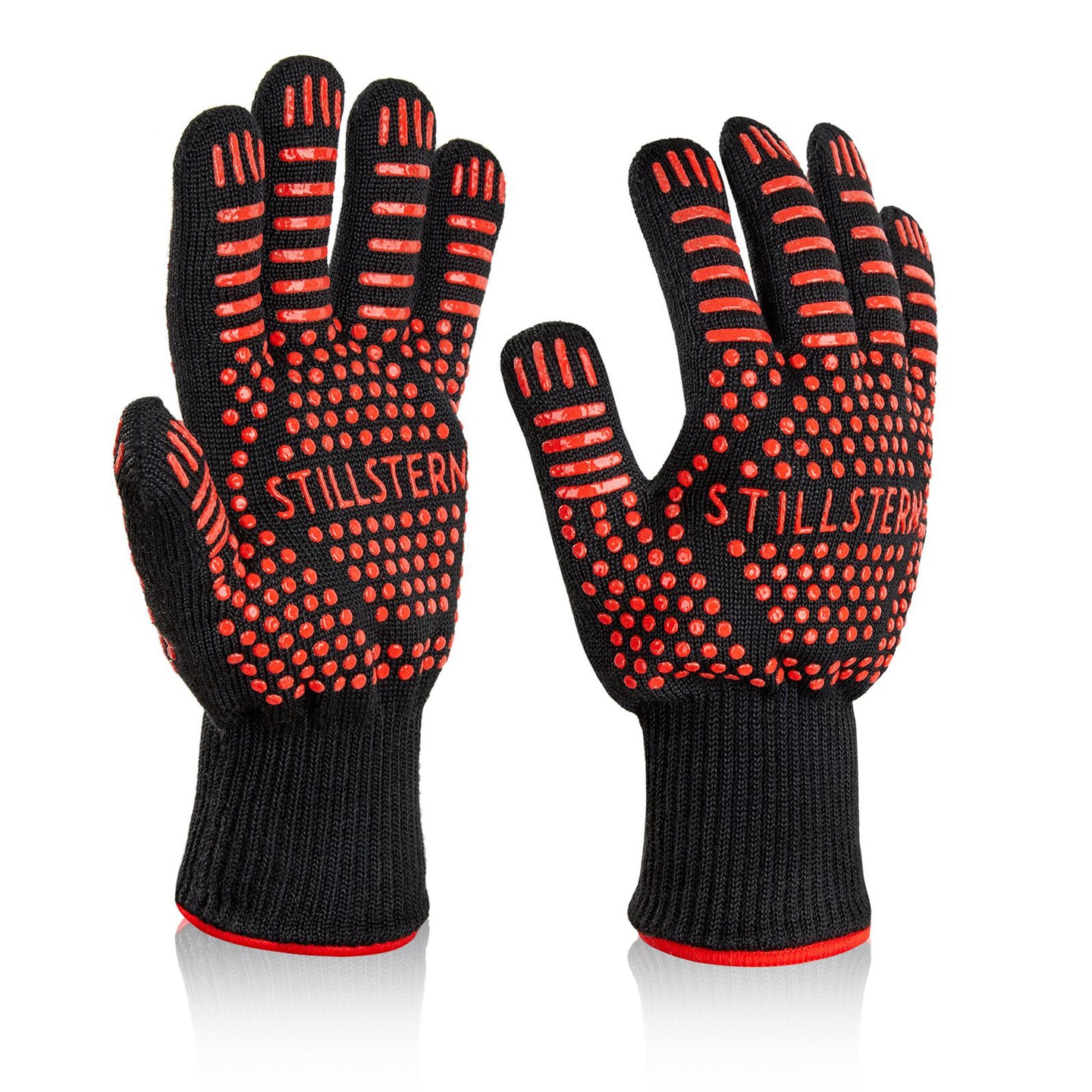 Grillhandschuhe hitzebeständig bis 500°C aus Aramidfasern