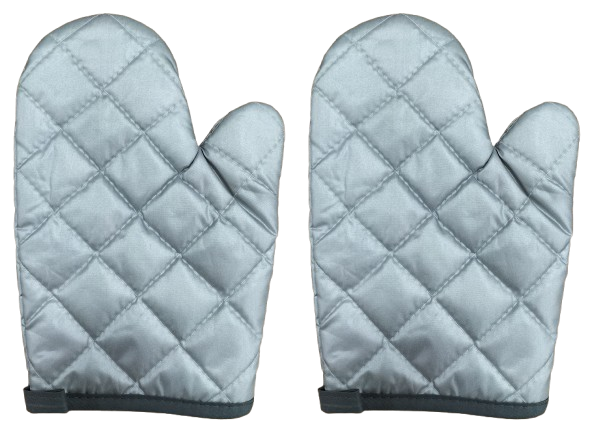 Ofenhandschuhe, 1 Paar, Silber / Grau, für MULTI-FryHD 10.1 & MULTI-FryHD 20.1 (für Model Ref.-Nr./Art.-Nr.: 1237, 1423)