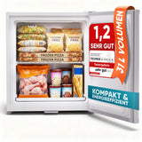 Mini Gefrierschrank klein & leise 31L weiss