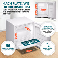 Mini Gefrierschrank klein & leise 31L weiss