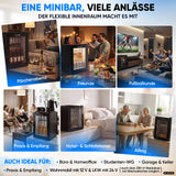 Mini-Kühlschrank 40 L – Lautlos - Standard- oder Glastür