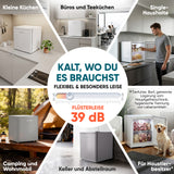 Mini Gefrierschrank klein & leise 31L weiss