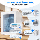 Mini-Kühlschrank 40 L – Lautlos - Standard- oder Glastür
