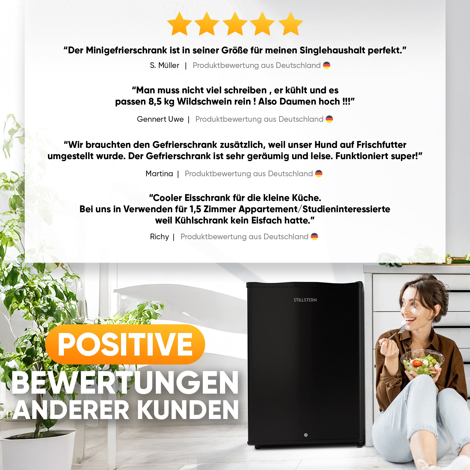 Mini-Gefrierschrank 42 L