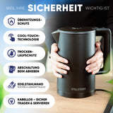 Wasserkocher Digital 1,7 L mit Temperaturwahl