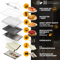 Mini-Backofen mit Umluft - Digital 35 L