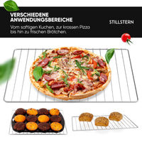 Grillrost für Stillstern 45L Minibackofen (geeignet für: MB45-LED 2G - 1101, MB45-MX 2G - 1176 und MB45-KP 2G - 1485)