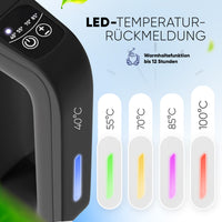 Wasserkocher Digital 1,7 L mit Temperaturwahl