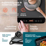 Induktionskochplatte 2100 W – 1 Zone, Timer, Touch