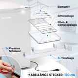 Mini-Kühlschrank 45 L mit Frostfach