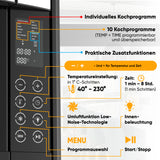 Mini-Backofen mit Umluft - Digital 35 L