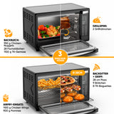 Mini-Backofen mit Umluft - Digital 35 L