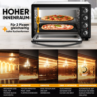 Mini-Backofen mit Umluft - Mechanisch 35 L