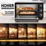 Mini-Backofen mit Umluft - Mechanisch 25 L