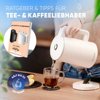 Wasserkocher Digital 1,7 L mit Temperaturwahl