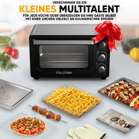Mini-Backofen mit Umluft - Mechanisch 25 L