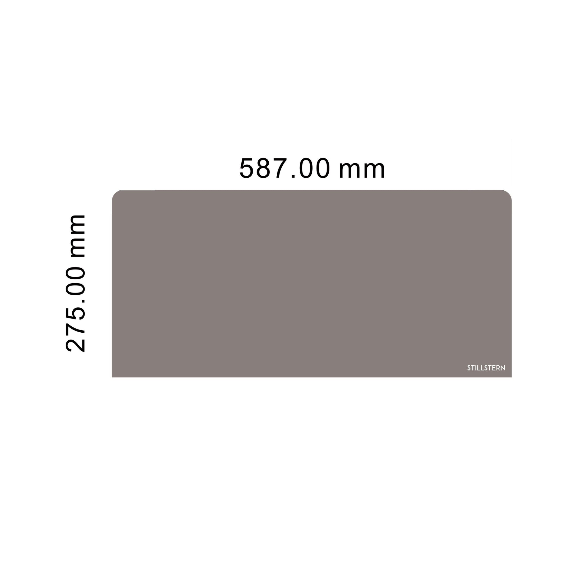 Heat&Scratch Schutzmatte, Kochmatte (Duo) - B 587mm x T 275mm (für Artikel 1508 + 1509)