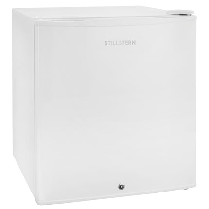 Stillstern Mini Gefrierschrank mit Schloss 31L, 4-Sterne-Gefrierraum mit Eiswürfelschale, geringer Energieverbrauch, wechselbarer Türanschlag, Gefrierbox, Mini Gefriertruhe, Gefrierschrank Klein